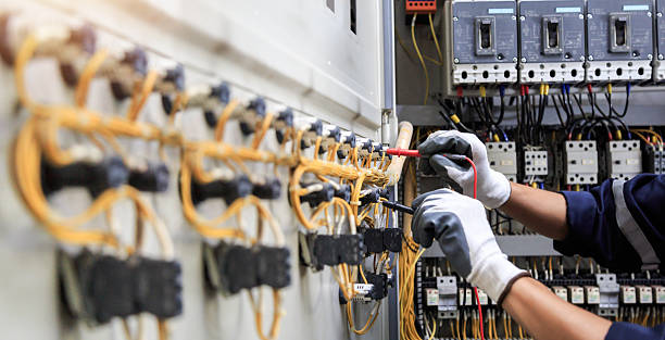 Professional Electrician technician working in Fairview, UT